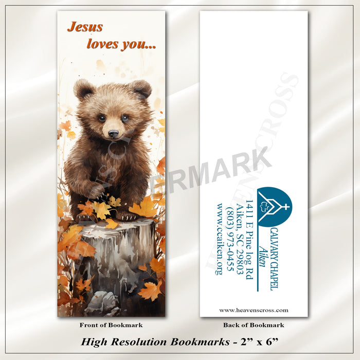 Baby Bear Bookmark