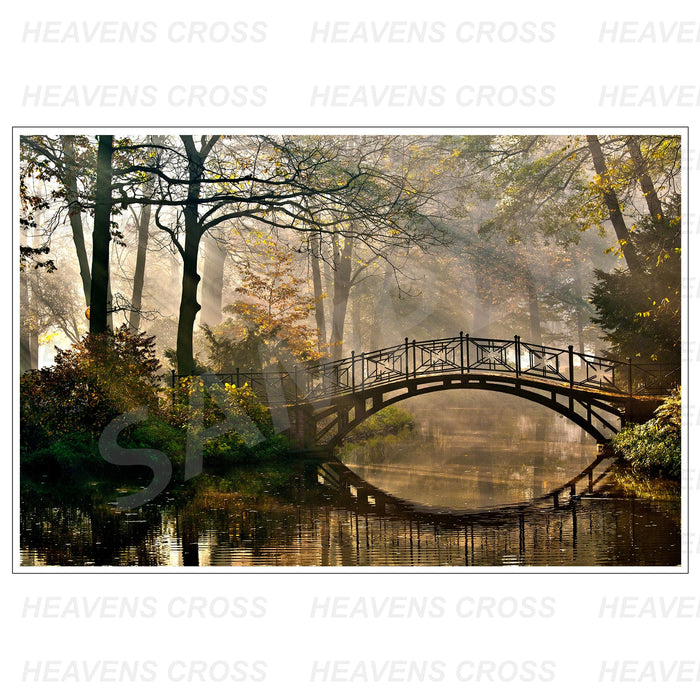 Bridge over  a river