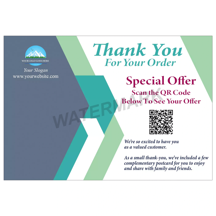 Thank you card