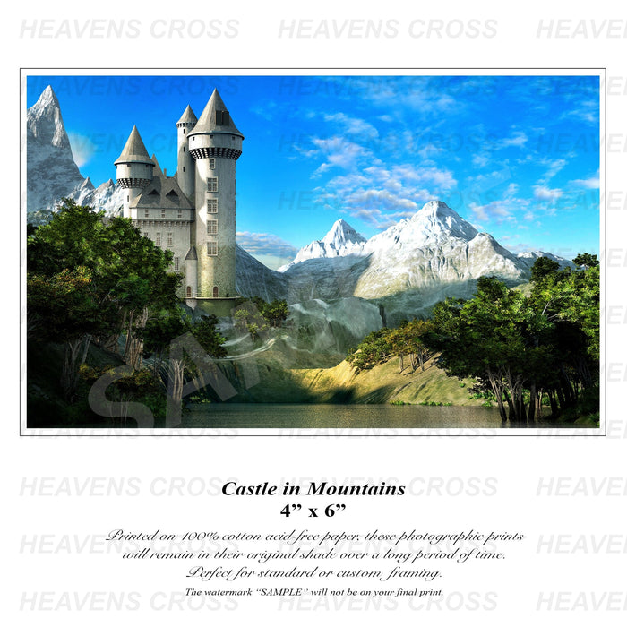 Castle in Mountains