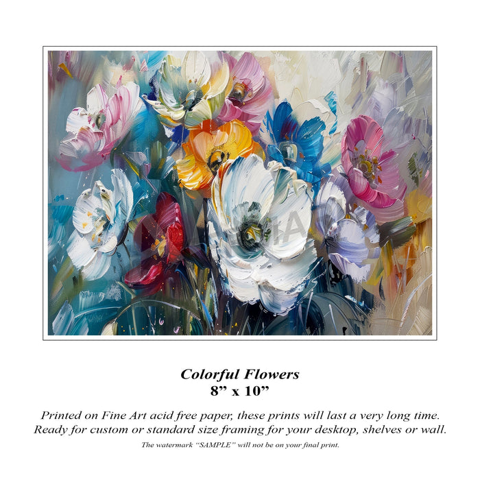 Flowers Oil Painting