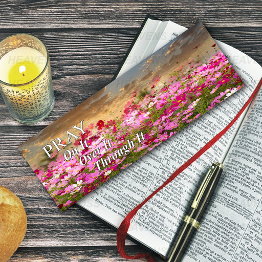 Cosmos Flowers Bookmark