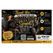 A promotional thank-you graphic for the New Day Printers Dance Squad, featuring a dancer in a black leotard on a gold and black background with text, logos, and a QR code.