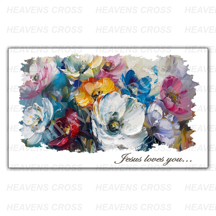 Flowers 5" X 7" Post Card