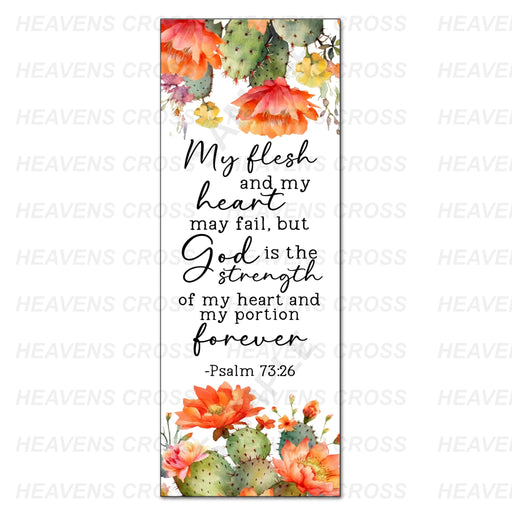 God is my strength bookmark