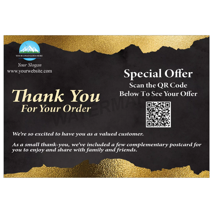 Thank you card