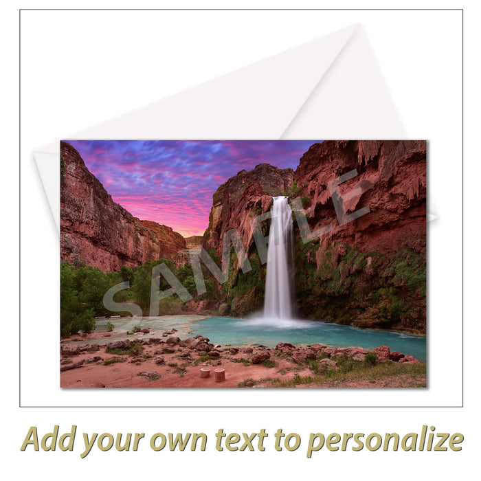 Havasu Falls Greeting Card