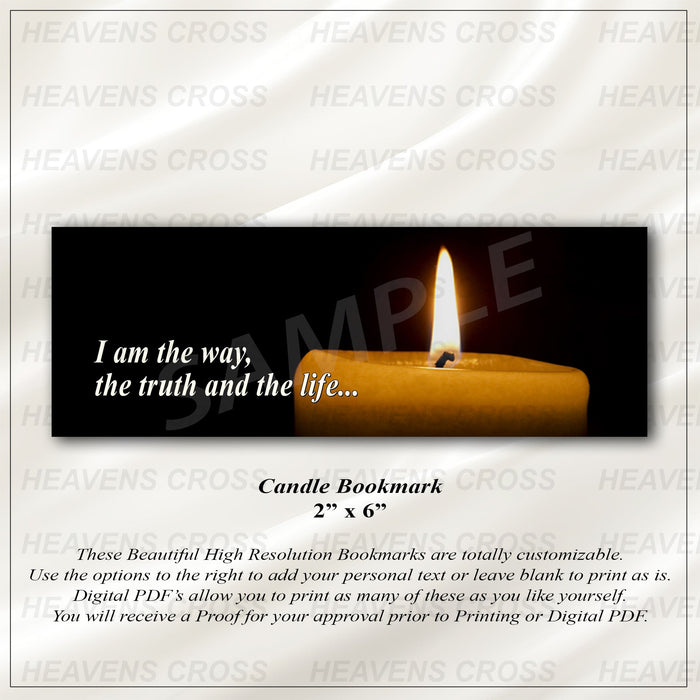 Candle Bookmark
