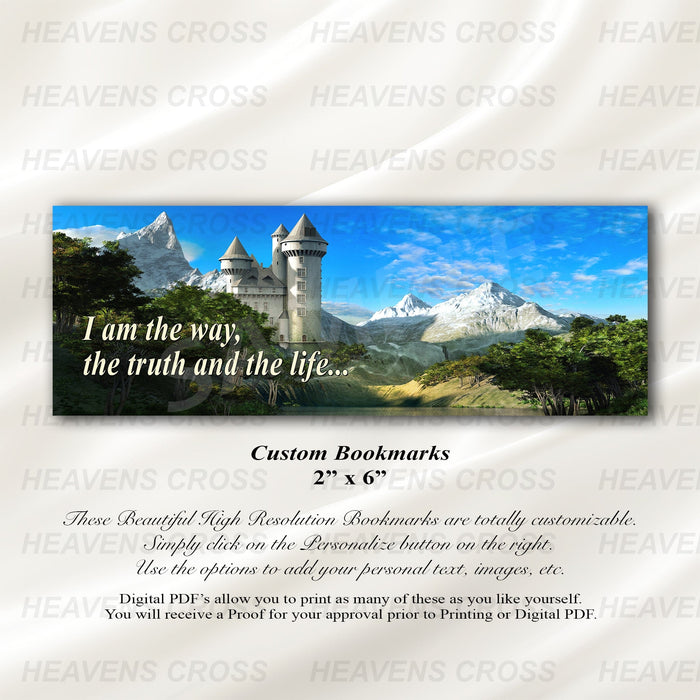 Castle in the Mountains Bookmark