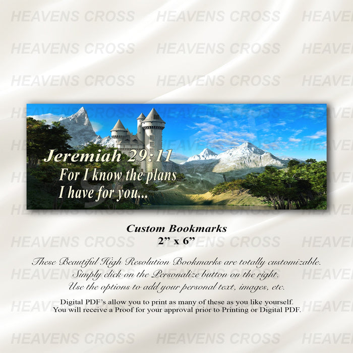 Castle in the Mountains Bookmark