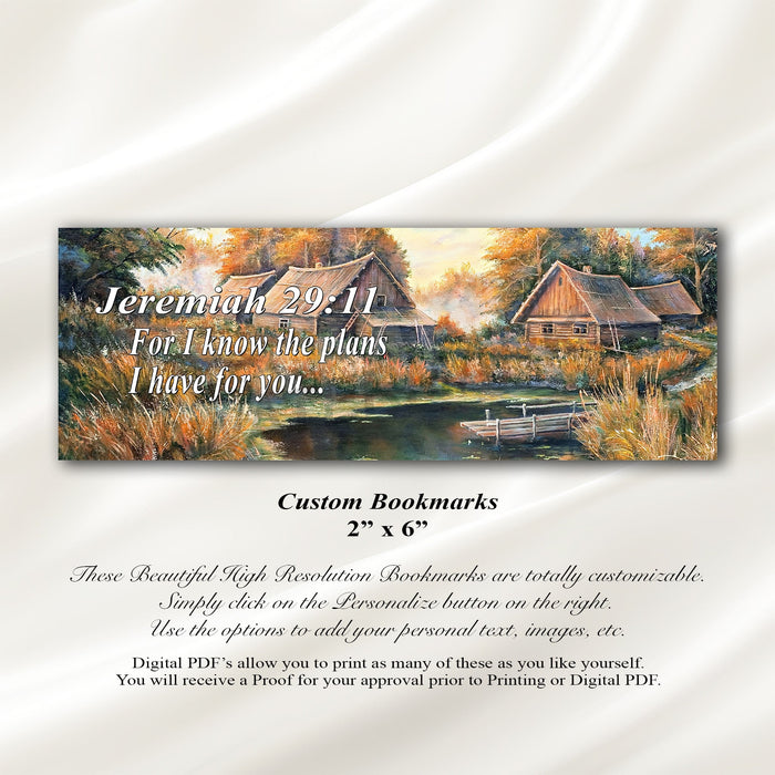 Birches Bookmark