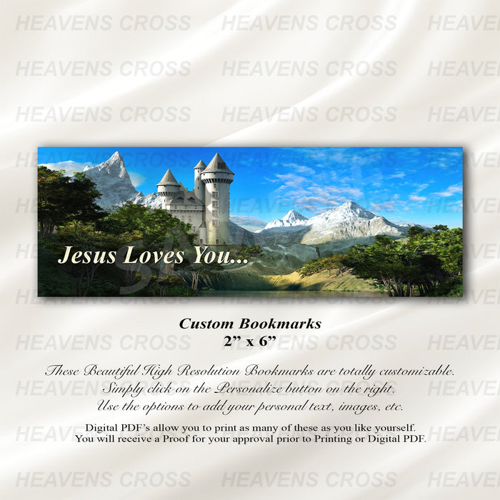 Castle in the Mountains Bookmark