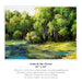 Lake in the forest Oil Painting