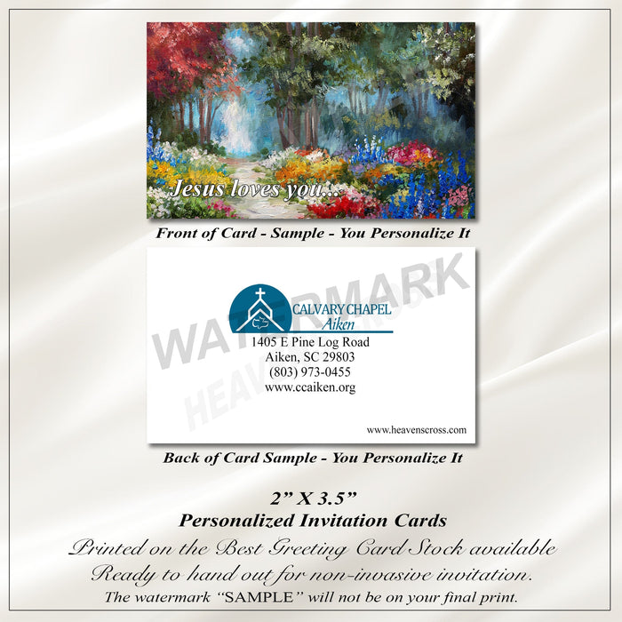 Flower Invitation Cards