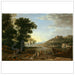 Landscape with erchants