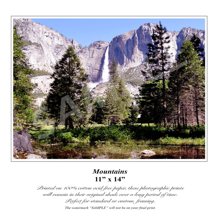 Mountain Waterfall