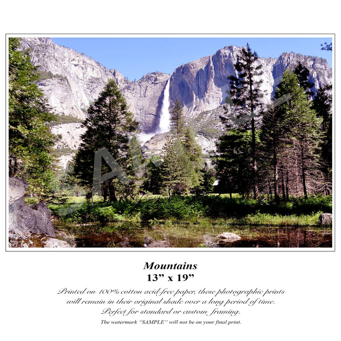 Mountain Waterfall