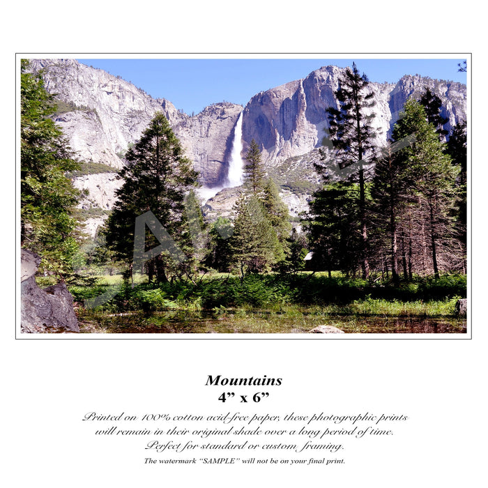 Mountain Waterfall