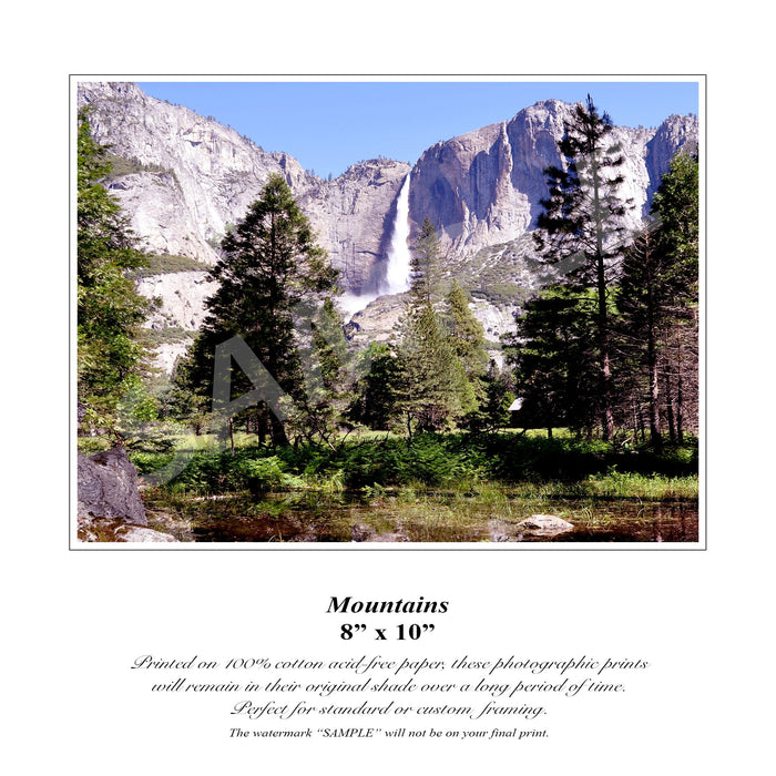 Mountain Waterfall