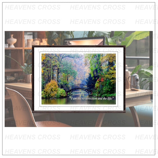 Old Bridge over river