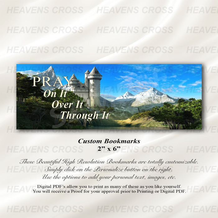 Castle in the Mountains Bookmark