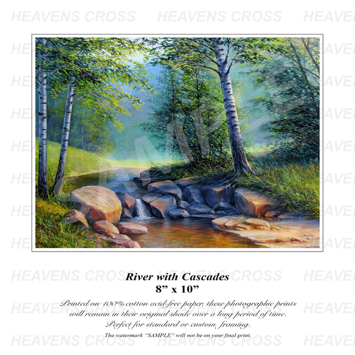River Oil Painting