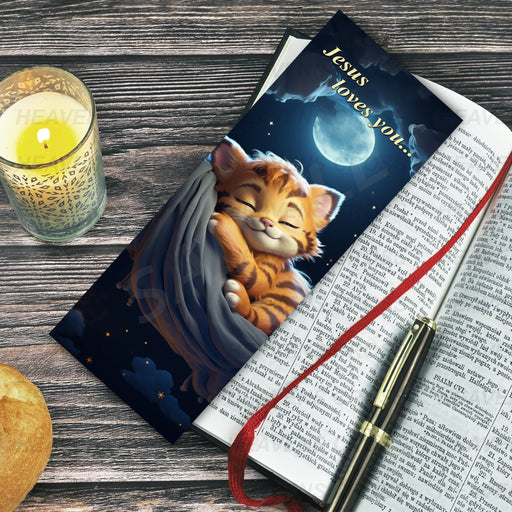 Sleepy Tiger Bookmark