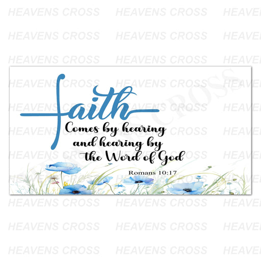 Faith comes by hearing